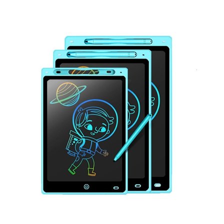 LCD-skrivebrett Tegnebrett BLÅ 16 TOMMERS