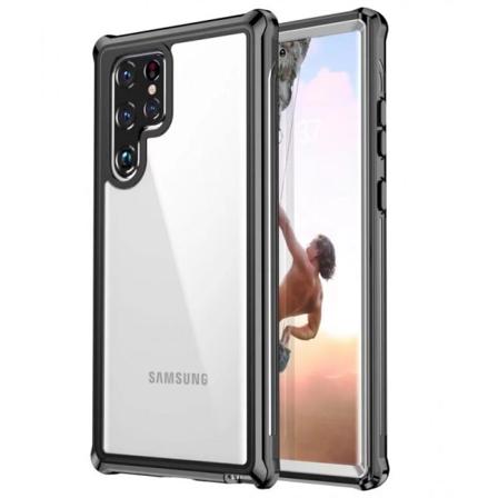 Samsung S22 Ultra Heltäckande Premium 3d Skal Threesixty Transparent