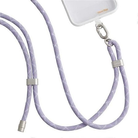 TORRAS Justerbar Telefon Lanyard Crossbody Rem Handsfree Bärbar Tillbehör med Fästflik [DB]
