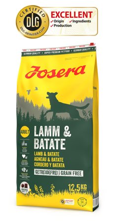 Josera Lam & Søtpotet, 4,5kg - Tørrfôr til Hund
