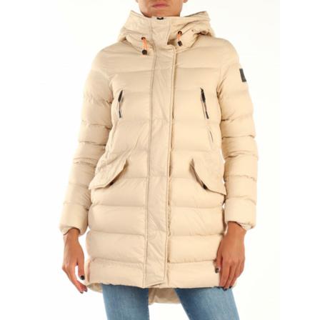 Dekker, Down Jackets Beige, Dames, Maat:XL