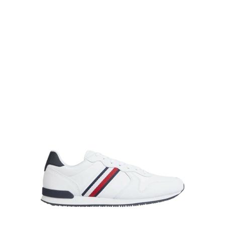Tommy Hilfiger Sneakers , Wit , Heren , Maat: 45 EU
