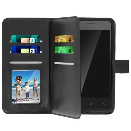 Universal smartphone etui Pung Cover 6 sort kortholder størrelse M