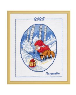 Broderikit Årstomte 2025