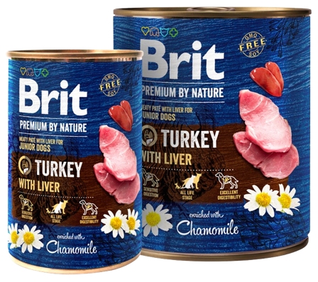 Brit Premium by Nature Turkey with Liver 400 g