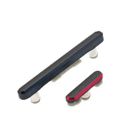 Premium opgraderede din telefon med vandtætte lydstyrke- og tænd/sluk-knapper, udskiftning af sideknapper i metal, nem installation