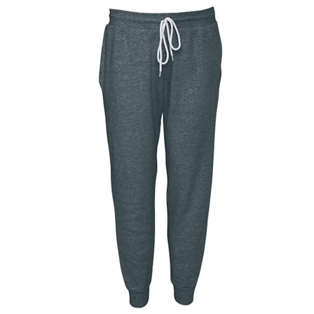 Bella + Canvas Unisex Jogger Sweatpants S Slate Heather