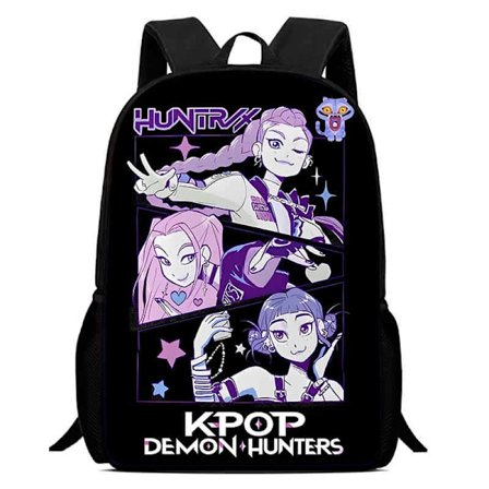 K-Pop Demon Hunter Rygsæk Skuldertaske Madkasse Penalhus Skolerygsæk-FA-