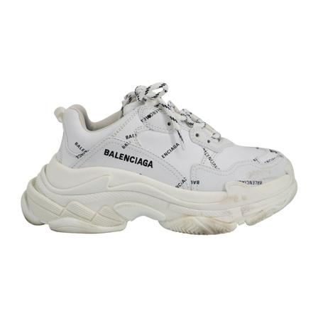 Balenciaga Vintage Sneakers , Wit , Dames , Maat: 37 EU