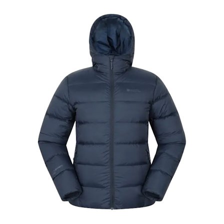 Mountain Warehouse Stratus Dun Packbar Jacka med Huva för Män XXL