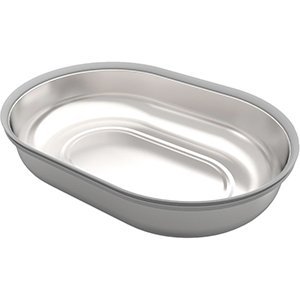 Skål til Surefeed af rustfri stål, 2 stk