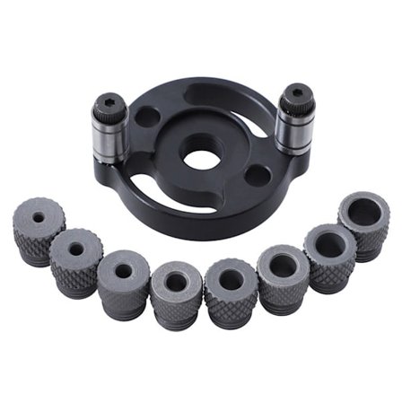 Hålslagsgivare Rak borrmall Guide 3-10 mm Aluminiumlegeringsverktyg