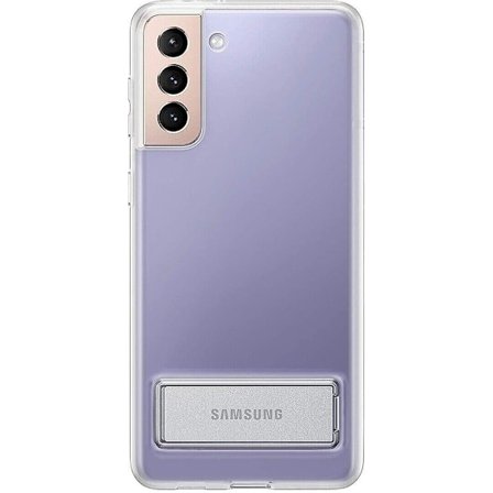 Officiel Samsung Cover til Galaxy S21+/5g Klar Beskyttende med Stativ