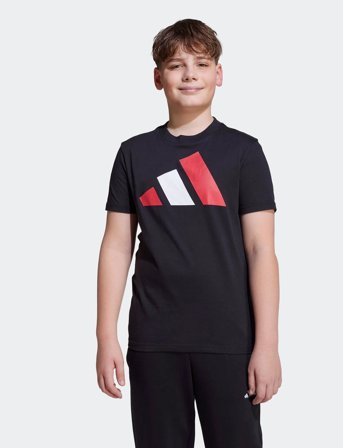 adidas Sportswear J Bl Tee 160 - Black - 164