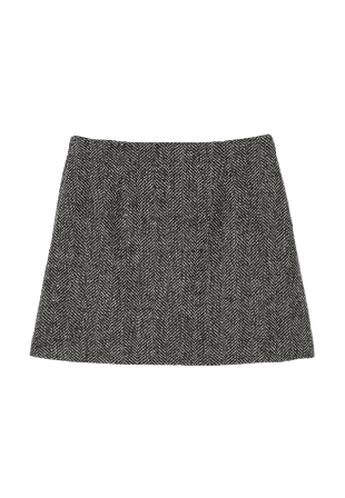 Carin Wester Kjol i ullmix JENNA Kjolar Grå 42