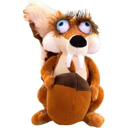 Scrat Ekorre Kvinnlig Plyschleksak 12 x 1 st Ice Age Djurdocka Gåva