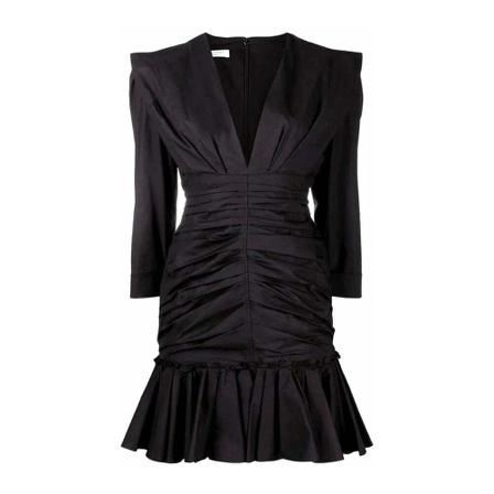 Philosophy di Lorenzo Serafini Short Kjole Sort, Dame