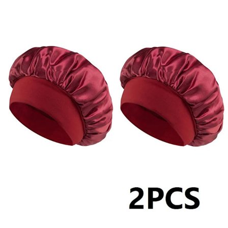 Hårhætte til Sovende Silkehat Satinhat Hår Nattehætte til at Sove Silke YM01