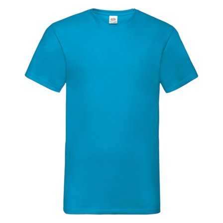 Fruit Of The Loom Mens Valueweight V-Neck, Kortärmad T-shirt