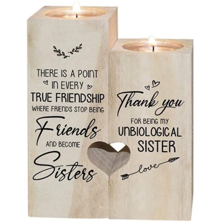 Kaksipuolinen painettu kynttilänjalka - Paras syntymäpäivä Paras joulukynttilä Parhaalle