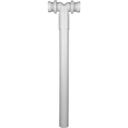 Faluplast Normi 8080909 Seinäviemäri kaksinkertainen 150 mm, Sisätilaviemäri