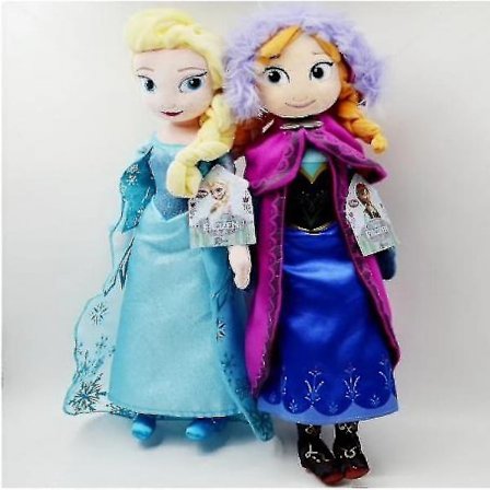 Frozen 2 Prinsessa Anna Elsa Lumikuningatar Nukke Lapset Lelut Joululahjat Täytetty Pehmo Uusi