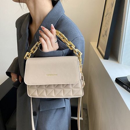 Chain Sling Handväska Väska Damväska Tangan Väskor