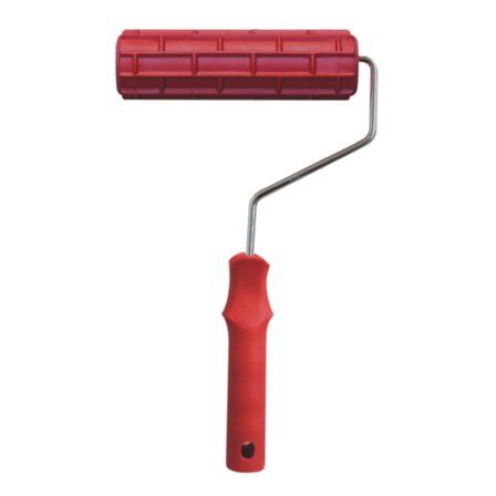 Preget malingsrulle for vegger Mønster pregerulle Dekorativ kunstrulle maling Byggverktøy Veggdekorasjon