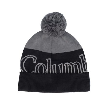 Columbia - Black - pom - Beanie - Polar Powder Ii Beanie City Grey/Black Pom - Hatstore