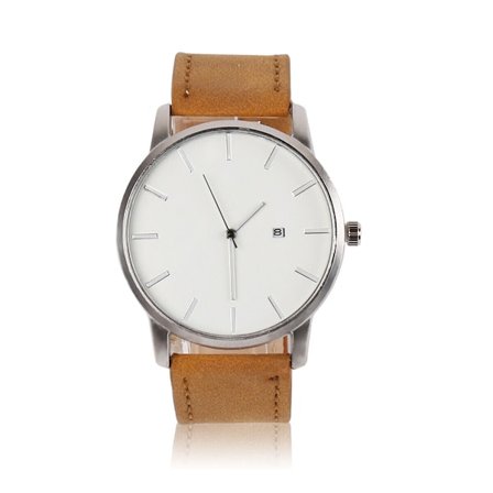 Herruhr Quartz Ure - Vandtæt Dato Læderur Hær Sport Militær Armbåndsur