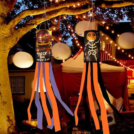 Halloween, Säckpipsflaggaprydnad (2 St)
