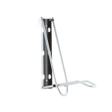 Foldable wall-mounted bicycle rack LEONARDO, galvanised
