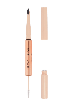 Revolution Fluffy Brow Filter Duo Ögonbryn Dam Brun 0,12g, 1ml