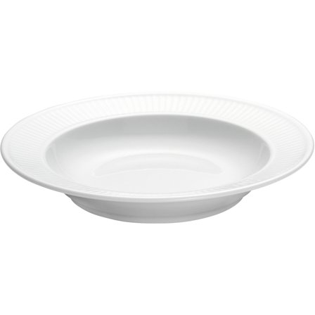 Pillivuyt Vit Plissé djup tallrik | Dukning & Servering > Tallrikar > Djup tallrik | Bagaren och Kocken