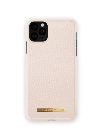 Saffiano Case iPhone 11 Pro Max Beige