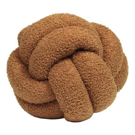 Furn Boucle Fleece Knuten Kudde One Size Ginger