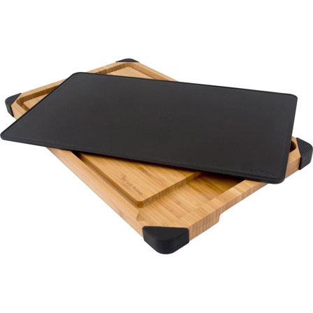 Broil king Skære- og serveringsbræt - Træ og sort | KitchenOne