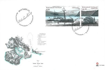 Grønland - Ekspeditioner VI - Førstedagskuvert