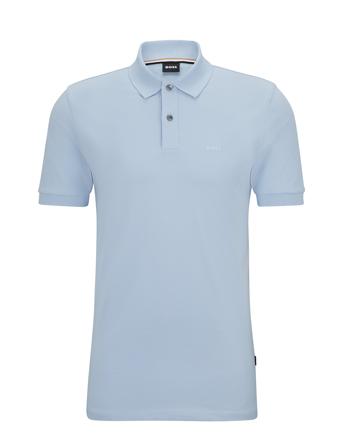 Pallas Polos Short-sleeved Blå BOSS*Betinget Tilbud