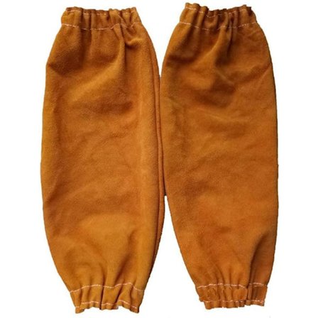 Svetsarläderärm Värmebeständig Skyddande Arm för Svetsning