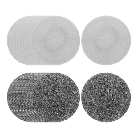 20 stk. elektrisk fotfilpute erstatning fotkvern erstatningshode fotfilpute