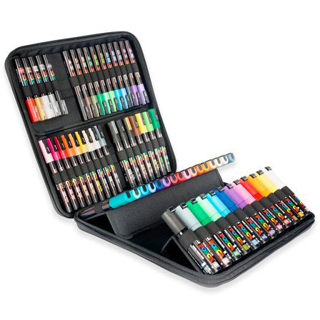 Posca Marker 60-setti Rubbercase