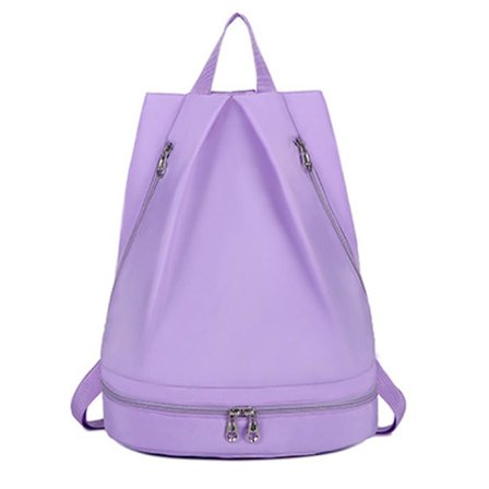 Gymryggsäck Vattentät ryggsäck med skofack Lätt rese ryggsäck