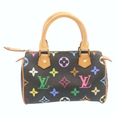 Louis Vuitton Vintage, Pre-owned Canvas Speedy Zwart, Dames, Maat:ONE Size