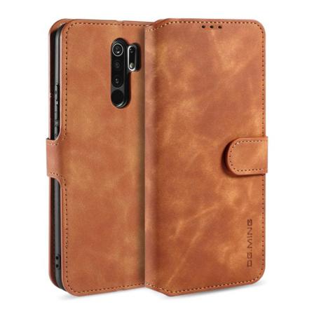 Xiaomi Redmi 9 - Dg.ming Retro Fodral - Brun Brown Brun