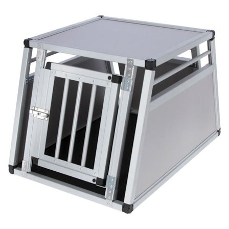 Kerbl Hundtransportbur Barry 77x55x50 cm aluminium