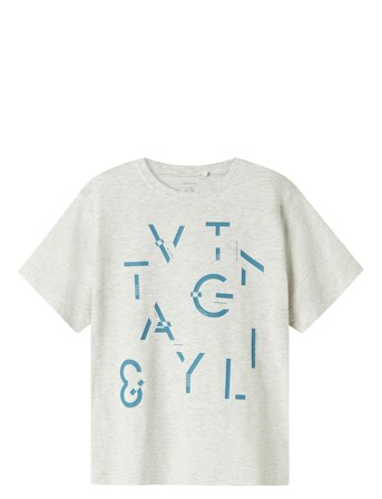 name it Nkmbennibo Ss Nreg Top Pb - Grey - 116
