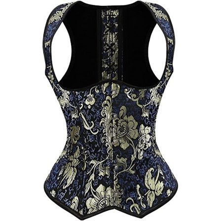 Kvinnors Gotisk Steampunk Korsett Bustier Midjekorsett Underbyst