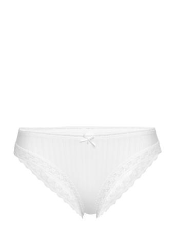 Rio Trusser, Tanga Briefs Hvid Schiesser