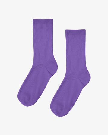 Women Classic Organic Sock - Ultra Violet
